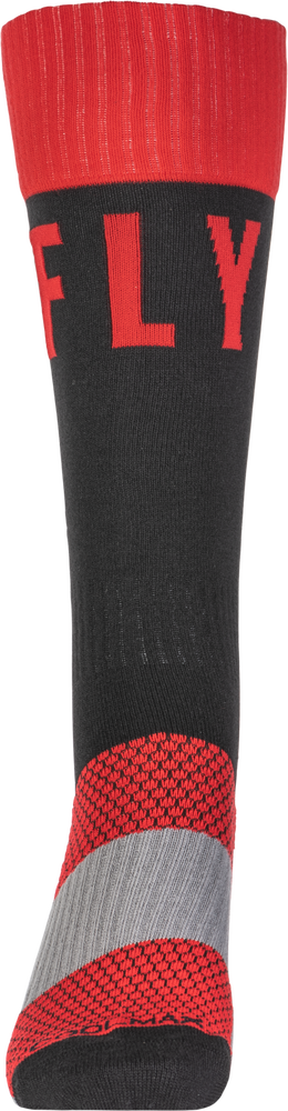 FLY RACING MX PRO SOCKS RED/BLACK SM/MD