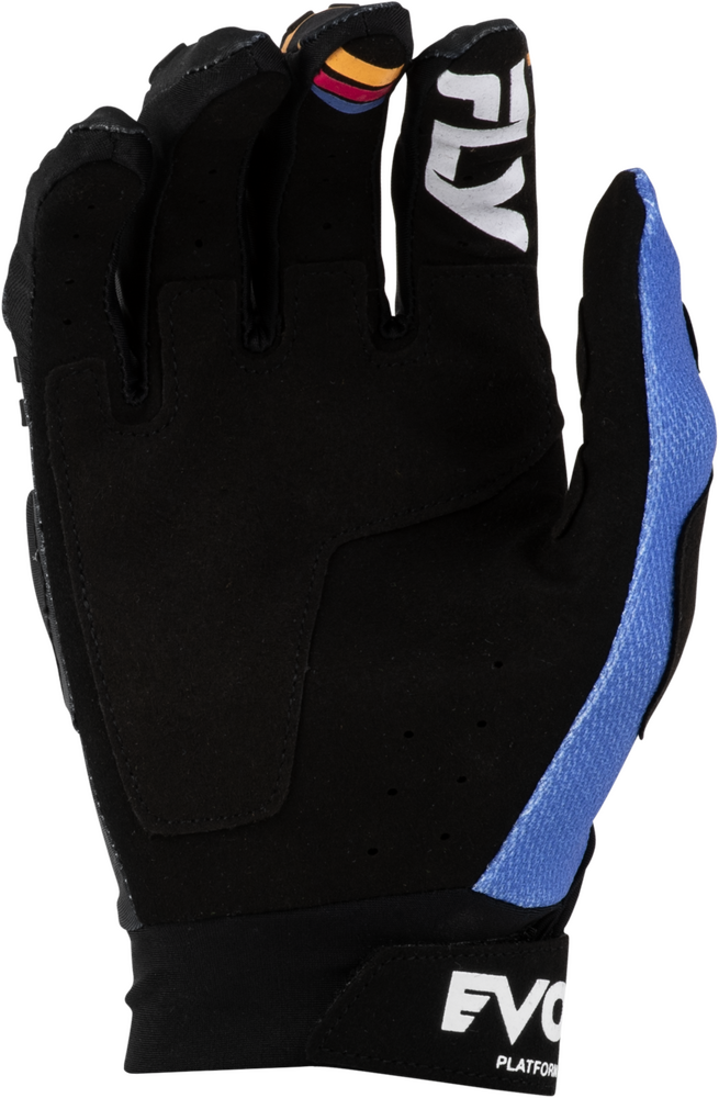 FLY RACING EVOLUTION DST BOLT GLOVES BLACK/BLUE/MULTI