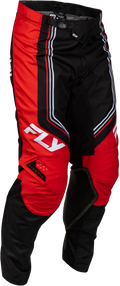 FLY RACING KINETIC DBK PANTS BLACK/RED/WHITE