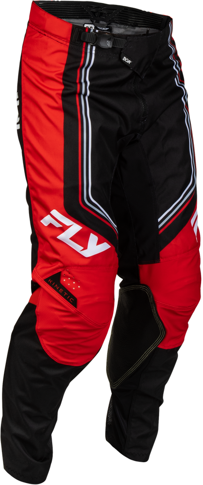 FLY RACING KINETIC DBK PANTS BLACK/RED/WHITE