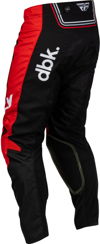 FLY RACING KINETIC DBK PANTS BLACK/RED/WHITE