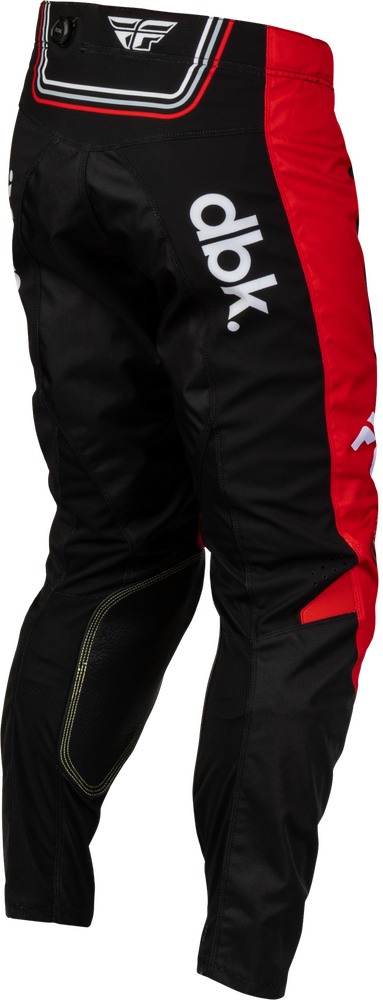 FLY RACING KINETIC DBK PANTS BLACK/RED/WHITE