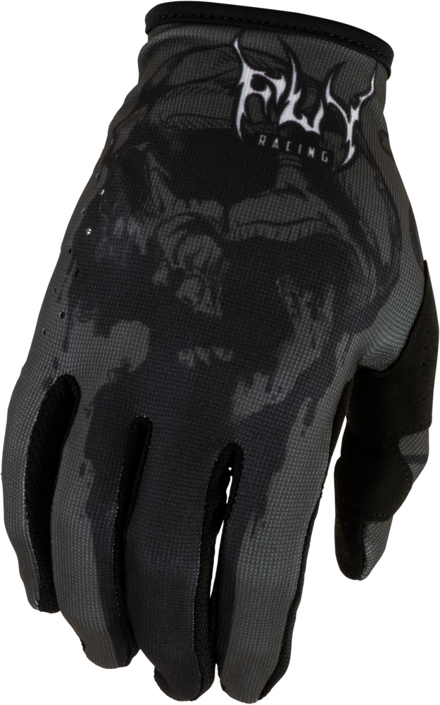 FLY RACING LITE DARK SERIES GLOVES GREY/BLACK