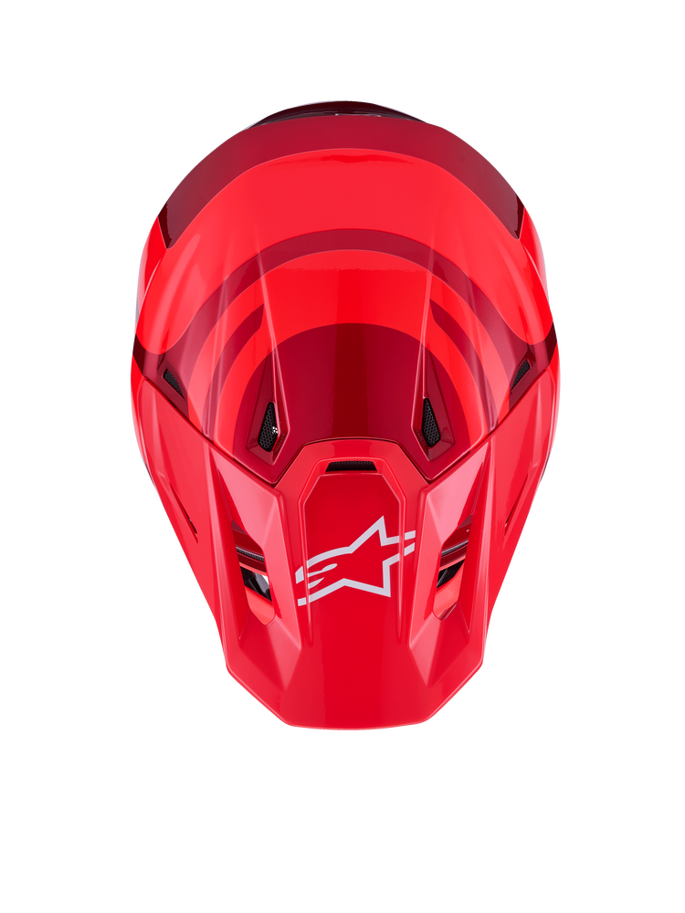 ALPINESTARS SM7 CORE HELMET RED GLOSSY MD