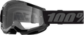 100-PERCENT STRATA 2 GOGGLE BLACK CLEAR LENS