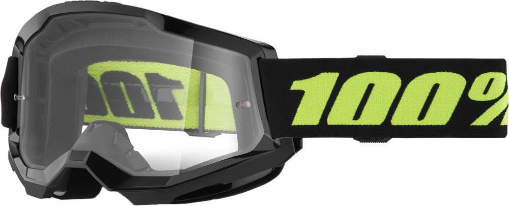 100-PERCENT STRATA 2 GOGGLE SOLAR ECLIPSE CLEAR LENS