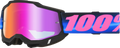 100-PERCENT ACCURI 2 GOGGLE SUPERDOME DARK RED MIRROR LENS