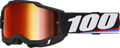 100-PERCENT ACCURI 2 GOGGLE MAGNUS RED MIRROR LENS