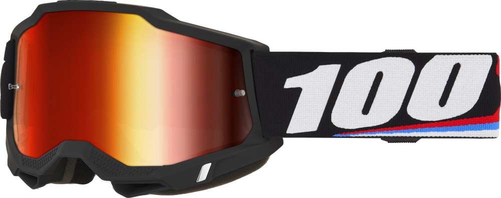 100-PERCENT ACCURI 2 GOGGLE MAGNUS RED MIRROR LENS