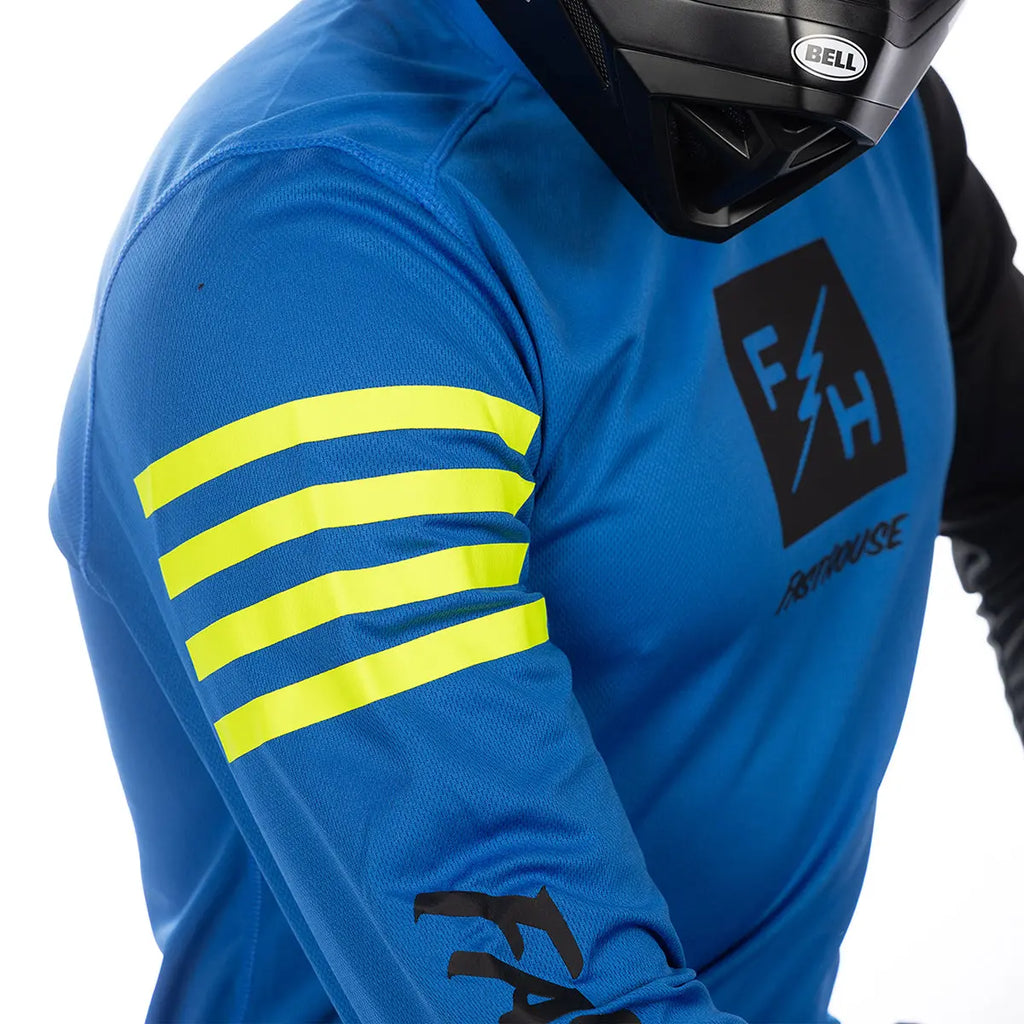 Carbon Echo Jersey - Electric Blue